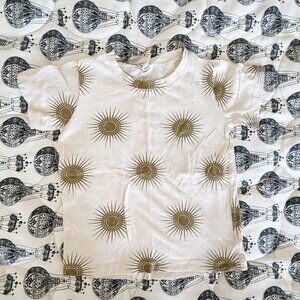 Kate Quinn Kids fennel suns tee 7 years VGUC